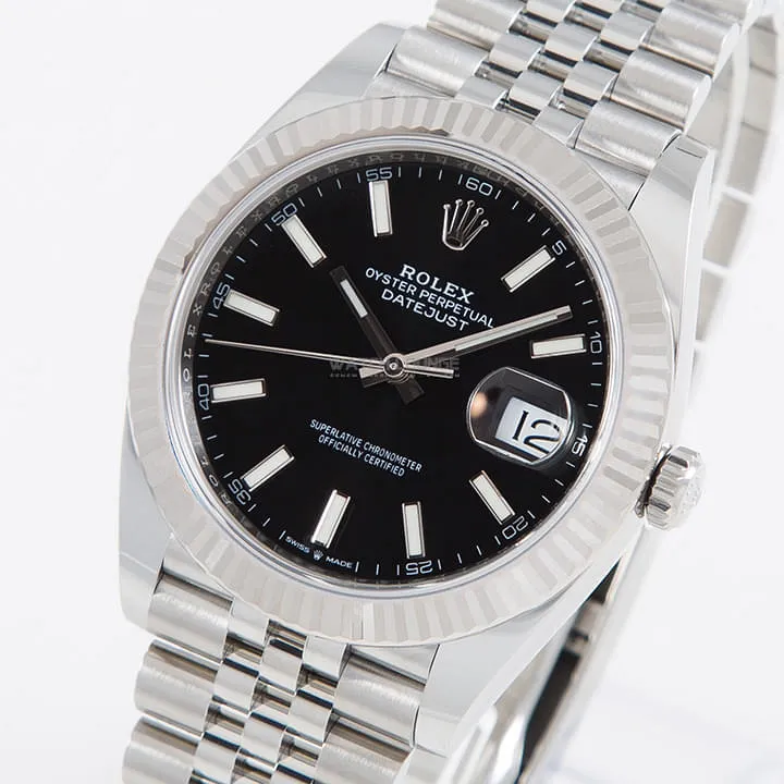 datejust 41 schwarz jubilee