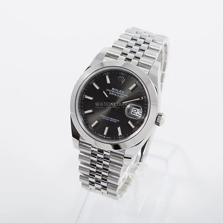 dark rhodium datejust 41
